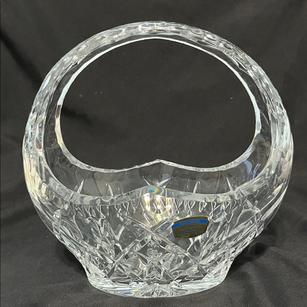 Polonia 24% Lead Crystal Basket